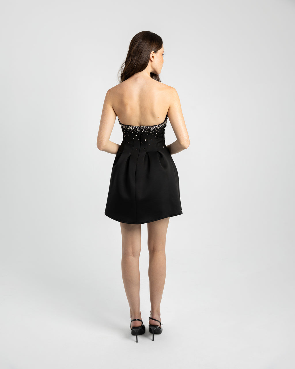 BEADED BLACK DRESS
